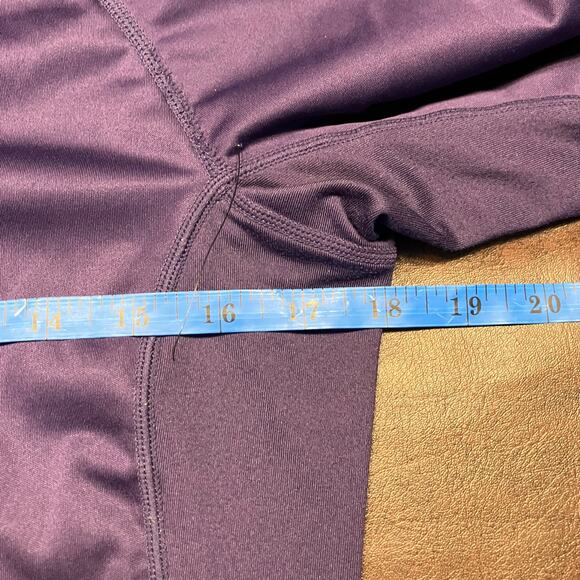 Nike Dri-Fit Full Zip Running Jacket Purple Lime M Reflective Pockets 384423-535 - Picture 14 of 16